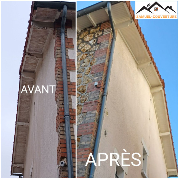 Rénovation de façade d'une maison ancienne  