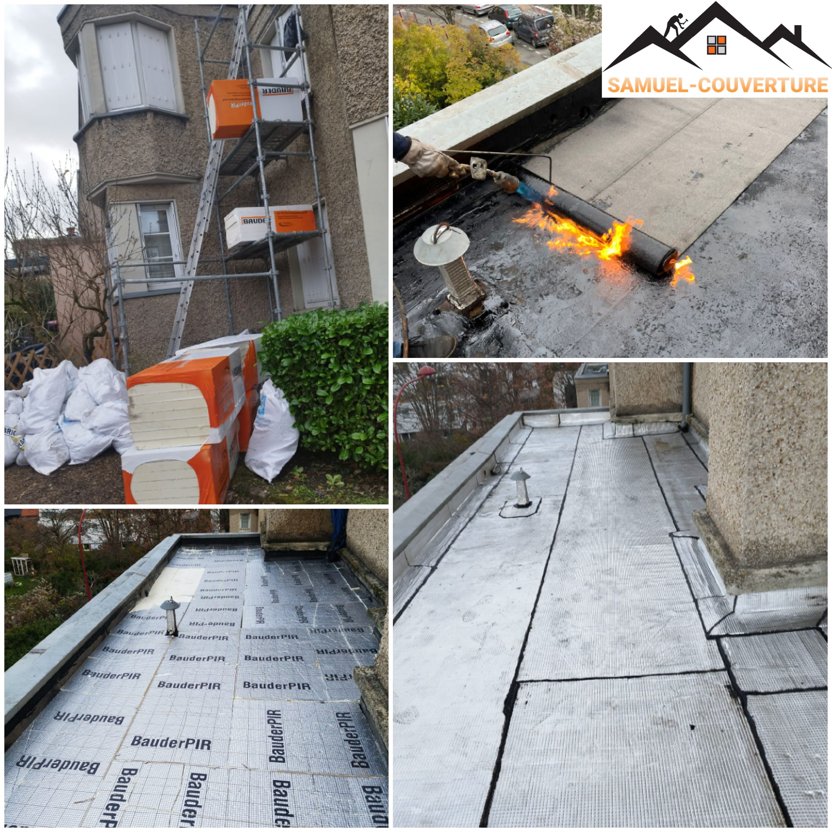 Samuel Couverture - Étanchéité terrasse Montfermeil